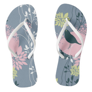 Floral Pattern Jandals