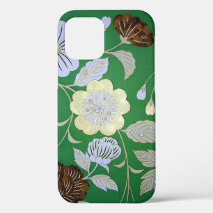 Floral Pattern, Japanese Design iPhone 12 Case
