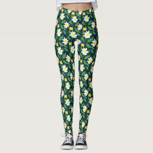 Floral Pattern Leggings