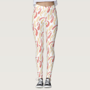 Floral pattern leggings