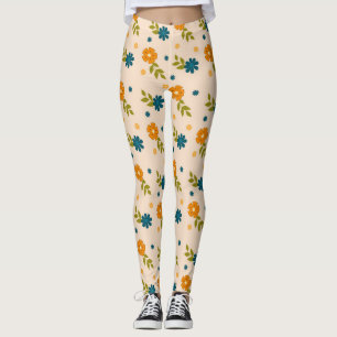 Floral Pattern Leggings