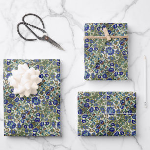 Floral Pattern Leggings  Wrapping Paper Sheet