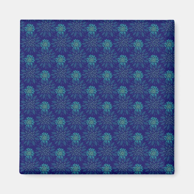 Floral Pattern Magnet (Front)