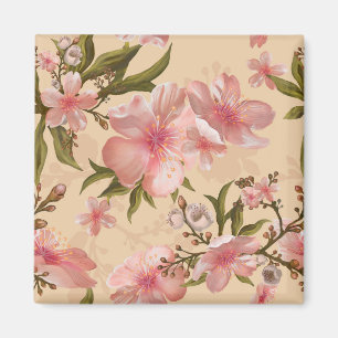 Floral Pattern Magnet