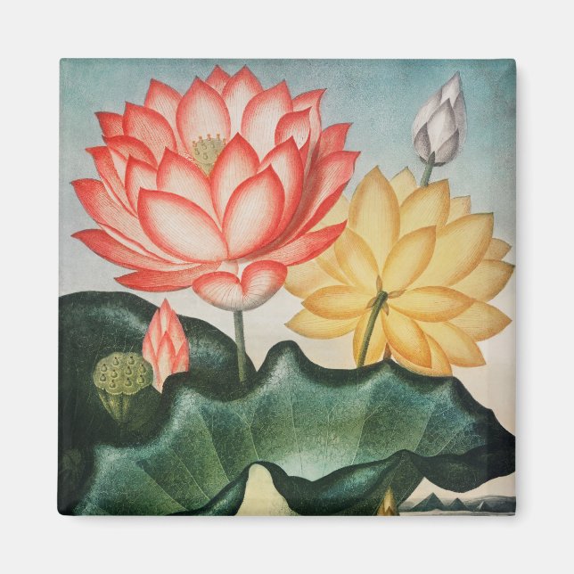 Floral Pattern Magnet (Front)