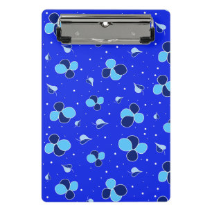 Floral pattern mini clipboard