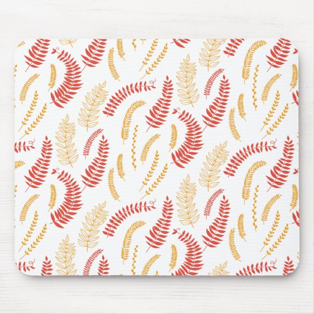 Floral pattern mouse pad (Front)