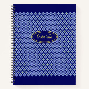 Floral pattern notebook