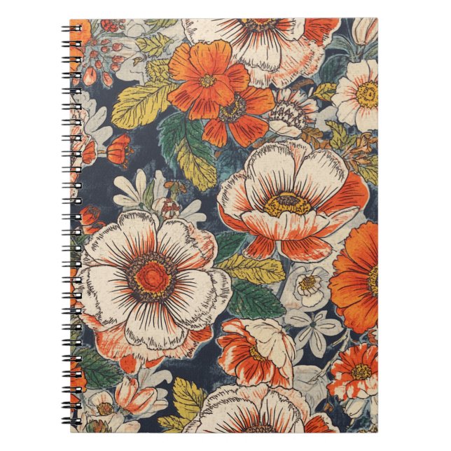 Floral Pattern Notebooks (Front)
