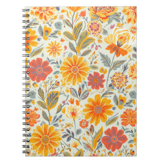 Floral Pattern Notebooks