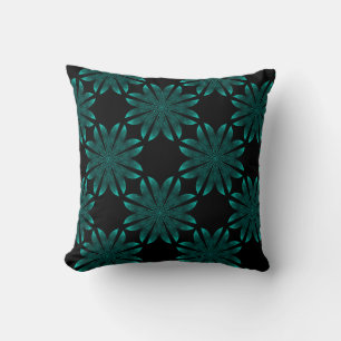 Floral pattern on back cushion