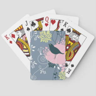 Floral Pattern Playing Cards