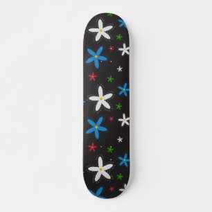 Floral Pattern  Skateboard