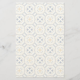 Floral Pattern Stationery