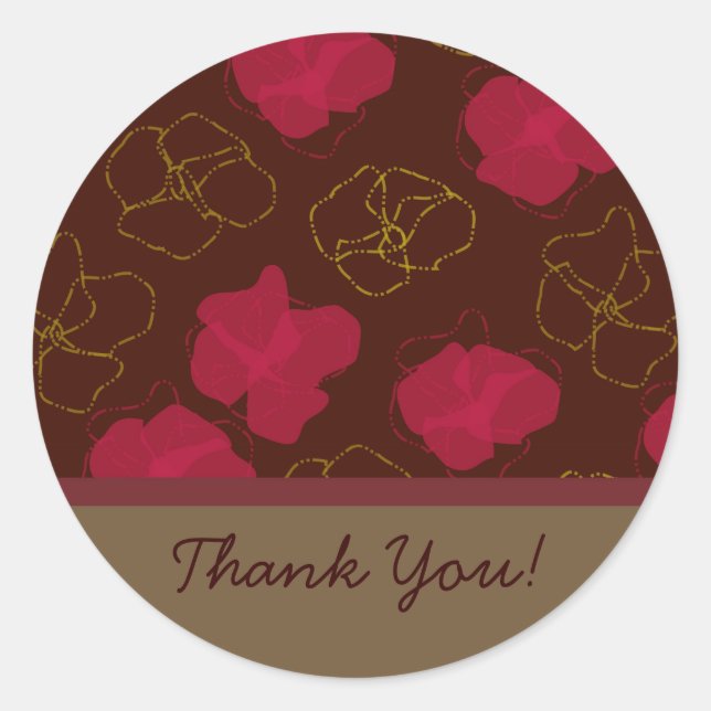 Floral Pattern Stickers (Front)
