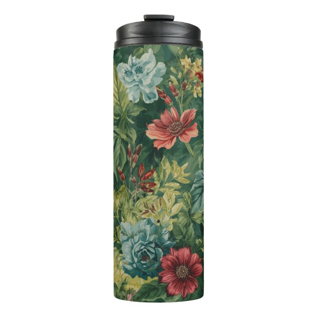 Floral Pattern Thermal Tumblers (Front)