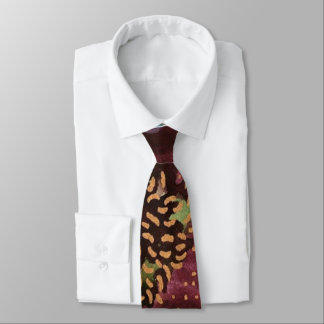floral pattern tie