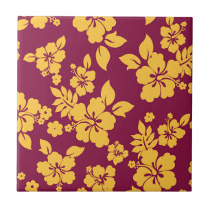 Floral Pattern Tile