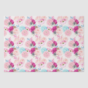 Floral pattern  tissue paper