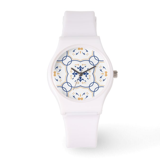Floral Pattern Watch (Front)