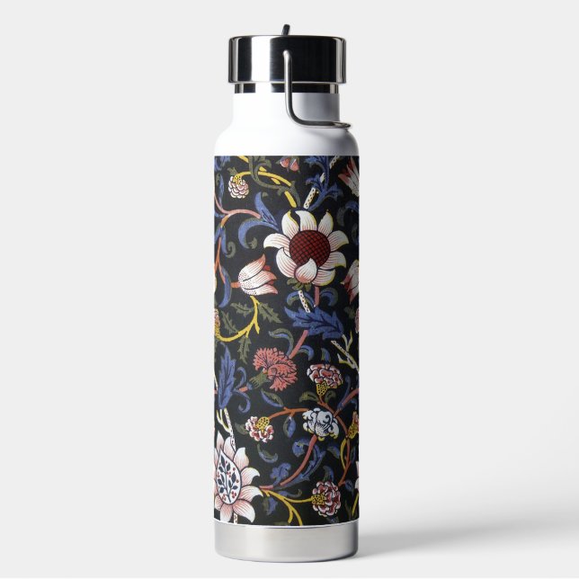 Floral Pattern, William Morris Water Bottle (Left)