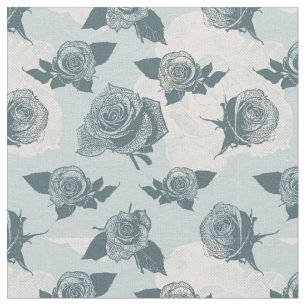 Floral pattern with rose fabric