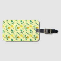 Floral pattern with yellow rose and tulip flowers