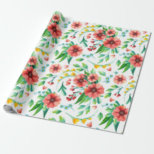 Floral pattern Wrapping Paper