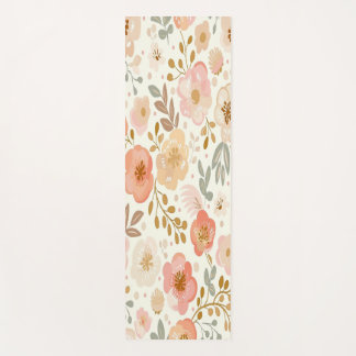 Floral pattern Yoga Mat