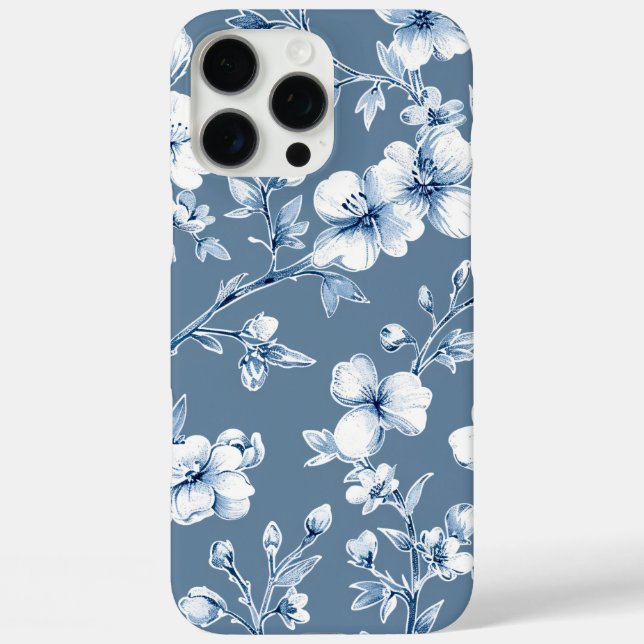 Floral Patterned Case-Mate iPhone Case (Back)