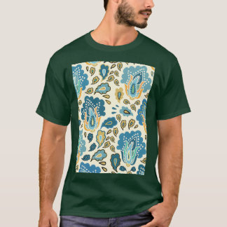 Floral Patterns Colorful Abstract T-Shirt