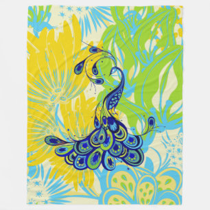 floral peacock blanket