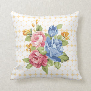 Floral & Pearls Cushion
