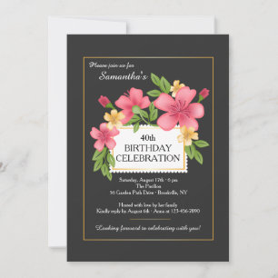Floral Perfection Invitation