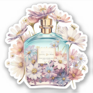 Floral Perfume Bottle