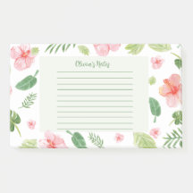 Floral Personal Notes