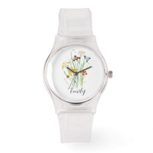 Floral Personalised Watch