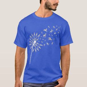 Floral Pet Animal Dog Lover Dandelion Dog Owner Da T-Shirt