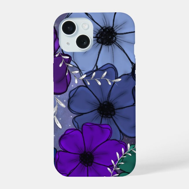 Floral Phone Case (Back)