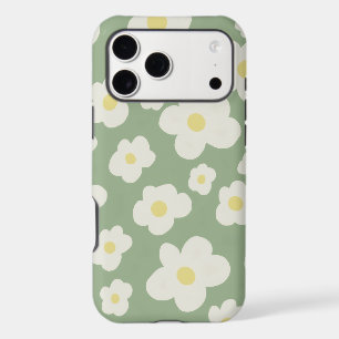 Floral phone case for iPhone 17
