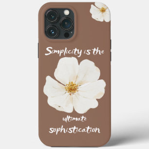 Floral Phone Case With The Elegance of Simplicity