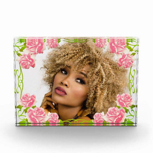 Floral Photo Block (Front)