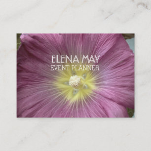 Floral Photo Business Card