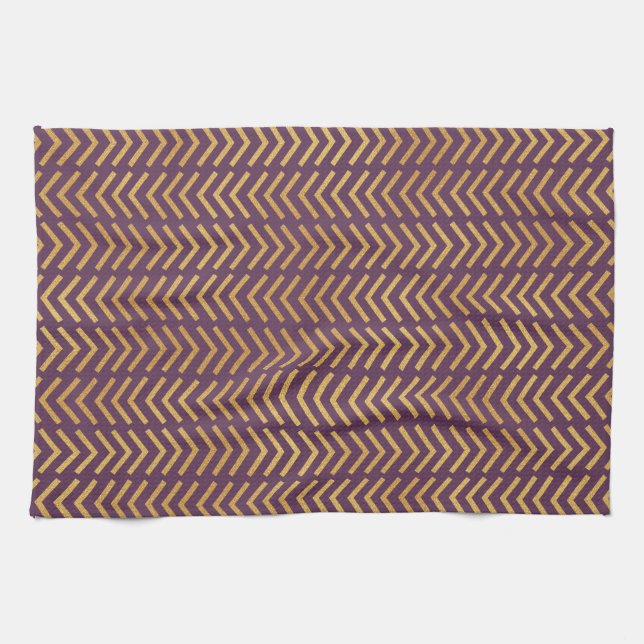 Floral Photo Frame Prop Tea Towel (Horizontal)