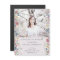Floral Photo Graduation Announcement