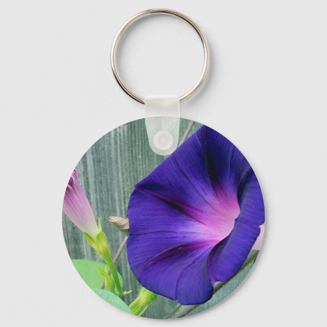 Floral Photo Key Ring (Front)