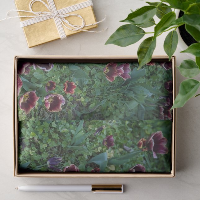 Floral Photo Tissue Paper (Gift)