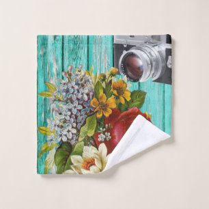 Floral Photography Bathroom Towel Sets