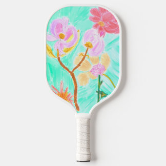 Floral Pickleball Paddle