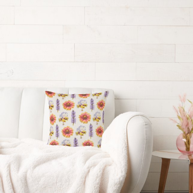 Floral Pillow (Couch)